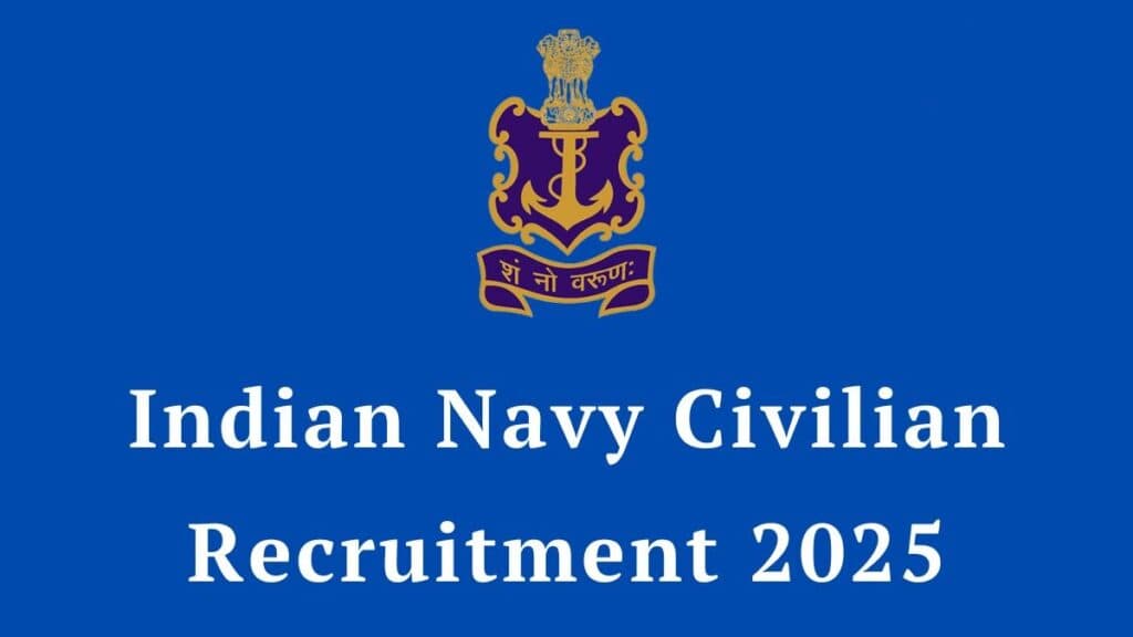 Indian Navy Civilian Recruitment 2025